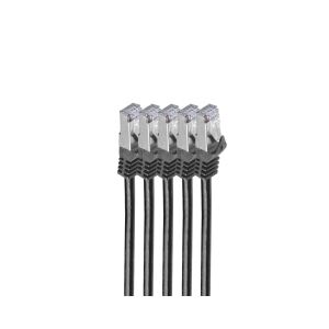 shiverpeaks BS75511-0.5S-SET5 Netzwerkkabel Schwarz 0,5 m Cat7 S/FTP (S-STP)