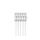 shiverpeaks BS75511-0.5W-SET5 Netzwerkkabel Weiß 0,5 m Cat7 S/FTP (S-STP)