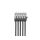 shiverpeaks BS75511-S-SET5 Netzwerkkabel Schwarz 1 m Cat7 S/FTP (S-STP)