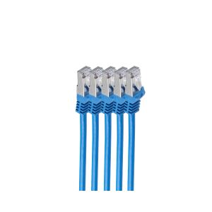 shiverpeaks BS75512-B-SET5 Netzwerkkabel Blau 2 m Cat7 S/FTP (S-STP)