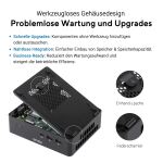ASUS NUC 16 Pro Slim Mini PC RNUC16GDKW96C4N2 (Intel Core Ultra X9 378H Prozessor, Intel Arc B390 Grafik, 32GB DDR5 Speicher, 1TB G4 PCIe SSD, Intel WiFi 7, Windows 11 Pro NextGen Premium, mit EU-Netzkabel, bis 180 TOPS KI-Leistung, unterstützt OpenClaw &