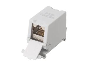 Equip Kat. 6A DIN-Schienen-Inline-Kupplung, geschirmt