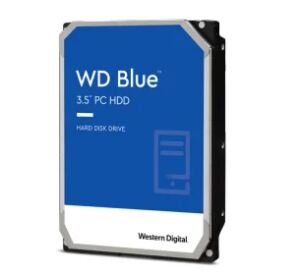 Western Digital Blue WD60EZAX Interne Festplatte 6 TB 5400 RPM 256 MB 3.5"