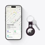 Apple AirTag Persönlich Finder Silber, Weiß