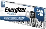 Energizer Batterie Ultimate Lithium Mignon AAA L92 1,5V 10St
