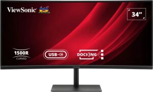 Viewsonic VG3419C-2 Computerbildschirm 86,4 cm (34") 3440 x 1440 Pixel UltraWide Quad HD LED Schwarz