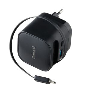 Intenso 7806520 Netzteil & Spannungsumwandler Drinnen 65 W Schwarz