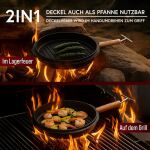 Gusskönig Eingebrannter Dutch Oven Set 9L ohne...