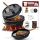 Gusskönig Eingebrannter Dutch Oven Set 7L ohne Füße