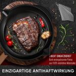 Gusskönig Eingebrannte Gusseisenpfanne 30cm