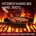 Gusskönig Eingebrannte Gusseisenpfanne 30cm
