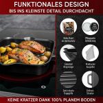 Gusskönig Eingebrannte Grillpfanne 30cm
