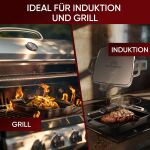 Gusskönig Eingebrannte Grillpfanne 30cm