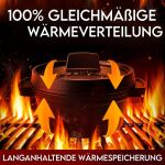 Gusskönig Eingebrannter 6× 300ml Mini Dutch Oven Set