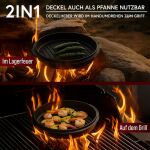 Gusskönig Klassisch Dutch Oven Set 7 L ohne Füße
