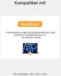 inateck Laptoptasche 13,3" Rundumschutz...