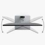 ALOGIC 27C5KPDT Computerbildschirm 68,6 cm (27") 5120 x 2880 Pixel 5K Ultra HD LED Touchscreen Multi-Nutzer Schwarz, Silber