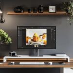 ALOGIC 32C4KPDW Computerbildschirm 81,3 cm (32") 3840 x 2160 Pixel 4K Ultra HD Aluminium, Schwarz