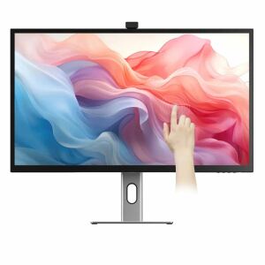 ALOGIC 32C4KPDWT Computerbildschirm 81,3 cm (32") 3840 x 2160 Pixel 4K Ultra HD LED Touchscreen Multi-Nutzer Schwarz, Silber