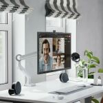 ALOGIC 32C4KPDWT Computerbildschirm 81,3 cm (32") 3840 x 2160 Pixel 4K Ultra HD LED Touchscreen Multi-Nutzer Schwarz, Silber