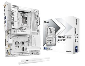 Asrock B860 Challenger WiFi White Intel B860 LGA 1851 (Socket V1) ATX