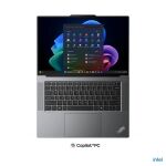 Lenovo ThinkPad X9-15p Gen 1 Aura Edition Copilot+ PC 358H Laptop 38,9 cm (15.3") Touchscreen 2.8K 64 GB 1 TB SSD Wi-Fi 7 (802.11be) Windows 11 Pro Deutsch Grau