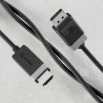 ALOGIC FUDPHD2-SGR Videokabel-Adapter 2 m DisplayPort HDMI Schwarz, Grau