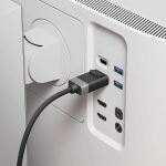 ALOGIC FUDP2-SGR DisplayPort-Kabel 2 m Grau, Schwarz