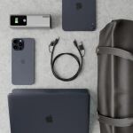 ALOGIC ELSI4IN1U2BK1.5 USB Kabel 1,5 m USB A/USB C USB C/Lightning Schwarz