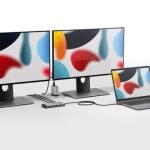 ALOGIC DUCDDV3V2 laptop-dockingstation & portreplikator Kabelgebunden USB 3.2 Gen 1 (3.1 Gen 1) Type-A + Type-C Grau