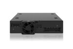 Icy Dock MB491V5K-B Speicherlaufwerksgehäuse SSD-Gehäuse Schwarz 2.5"