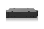 Icy Dock MB491V5K-B Speicherlaufwerksgehäuse SSD-Gehäuse Schwarz 2.5"
