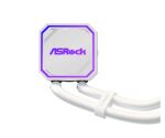 Asrock Pro White 360 ARGB Prozessor All-in-One-Flüssigkeitskühler 12 cm Weiß