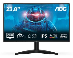 AOC B3 Q24B36X Computerbildschirm 60,5 cm (23.8") 2560 x 1440 Pixel Quad HD LED Schwarz