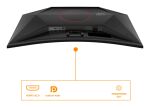 AOC G4 C32G42ZE Computerbildschirm 80 cm (31.5") 1920 x 1080 Pixel Full HD LED Schwarz, Rot