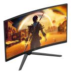 AOC G4 C32G42ZE Computerbildschirm 80 cm (31.5") 1920 x 1080 Pixel Full HD LED Schwarz, Rot