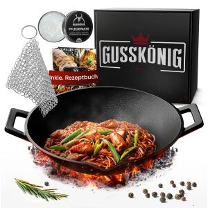 Gusskönig Eingebrannte Wokpfanne 36cm Var.2