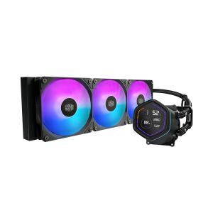 Cooler Master MasterLiquid Core Nex Digital Prozessor All-in-One-Flüssigkeitskühler 12 cm Schwarz 1 Stück(e)