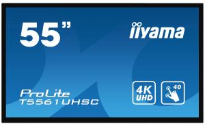 iiyama ProLite T5561UHSC-B1++B-Ware++ 55" 16:9 4K 24/7 Touch IPS Display schwarz