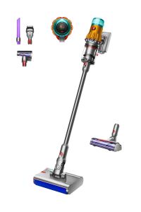 Dyson V12 Submarine 3-in-1 Stabstaubsauger Akku Trocken&Nass HEPA Beutellos 0,35 l Nickel, Gelb