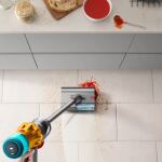 Dyson V12 Submarine 3-in-1 Stabstaubsauger Akku Trocken&Nass HEPA Beutellos 0,35 l Nickel, Gelb