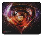 GENESIS Carbon 500 M Steel G2 Gaming-Mauspad Mehrfarbig