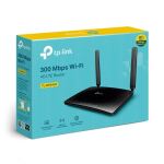 TP-Link TL-MR6400 WLAN-Router Schnelles Ethernet Einzelband (2,4GHz) 4G Schwarz