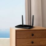 TP-Link TL-MR6400 WLAN-Router Schnelles Ethernet Einzelband (2,4GHz) 4G Schwarz