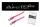 Shiverpeaks RJ45 Patchkabel-Flach, Cat7, slim, 0,25m magenta