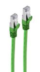 Shiverpeaks RJ45 Patchkabel-Flach, Cat7, slim, 1,0m grün