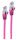 Shiverpeaks RJ45 Patchkabel-Flach, Cat7, slim, 1,0m magenta