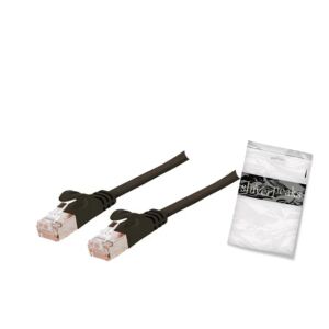 shiverpeaks BASIC-S, Cat7, 2m Netzwerkkabel Schwarz U/FTP (STP)
