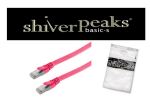 Shiverpeaks RJ45 Patchkabel-Flach, Cat7, slim, 3,0m magenta