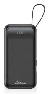 MediaRange MRMA753 Powerbank Lithium Polymer (LiPo) 10000 mAh Schwarz